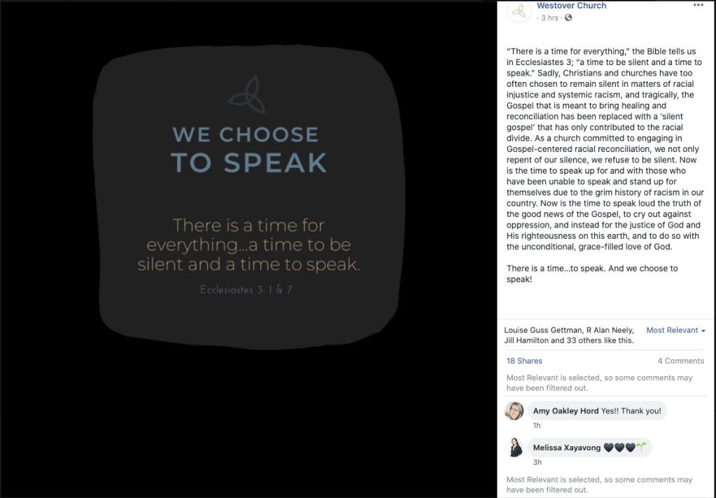 There is a time…to&nbsp;speak